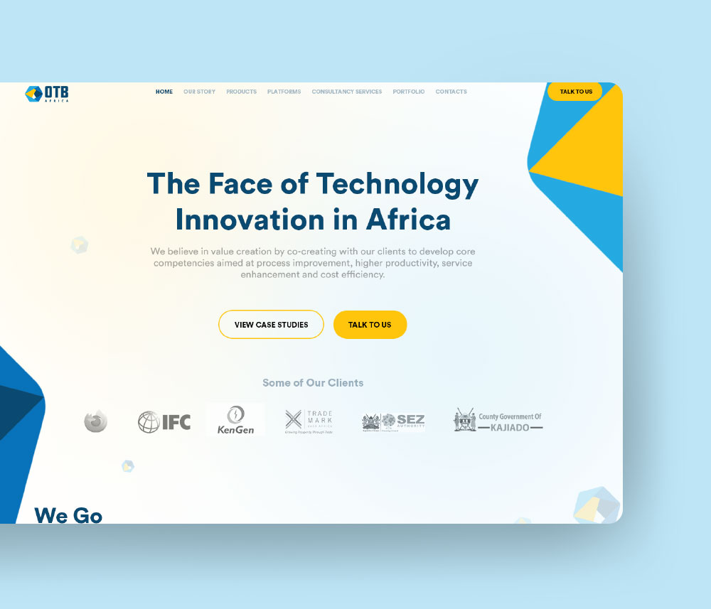 Redesigning OTB Africa’s Website for the Future